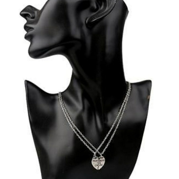 ❤Partners in crime necklace set.❤ - Picture 3 of 4